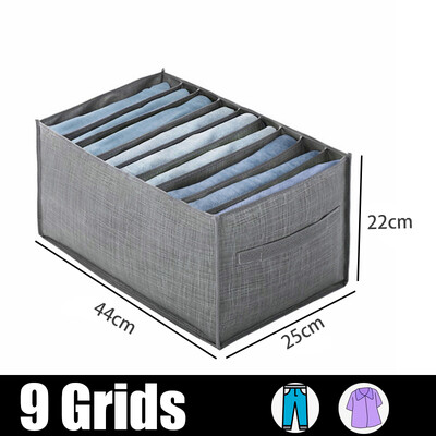 Skapji Apģērbs Organizators Bikses Džinsi Glabāšanas Kaste Skapis Organizators Atvilktnes Apakšveļa Zeķes T-krekli Garderobe Glabāšanas Organizatori