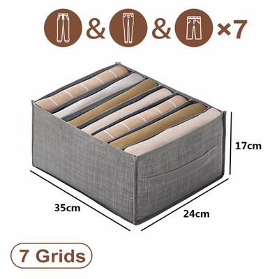Skapji Apģērbs Organizators Bikses Džinsi Glabāšanas Kaste Skapis Organizators Atvilktnes Apakšveļa Zeķes T-krekli Garderobe Glabāšanas Organizatori