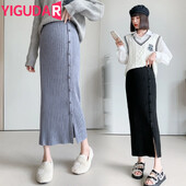 Fuste de maternitate la modă, haine pentru femei însărcinate, ședință foto de sarcină, fustă, nou sosire, rochii de fotografie coreeane