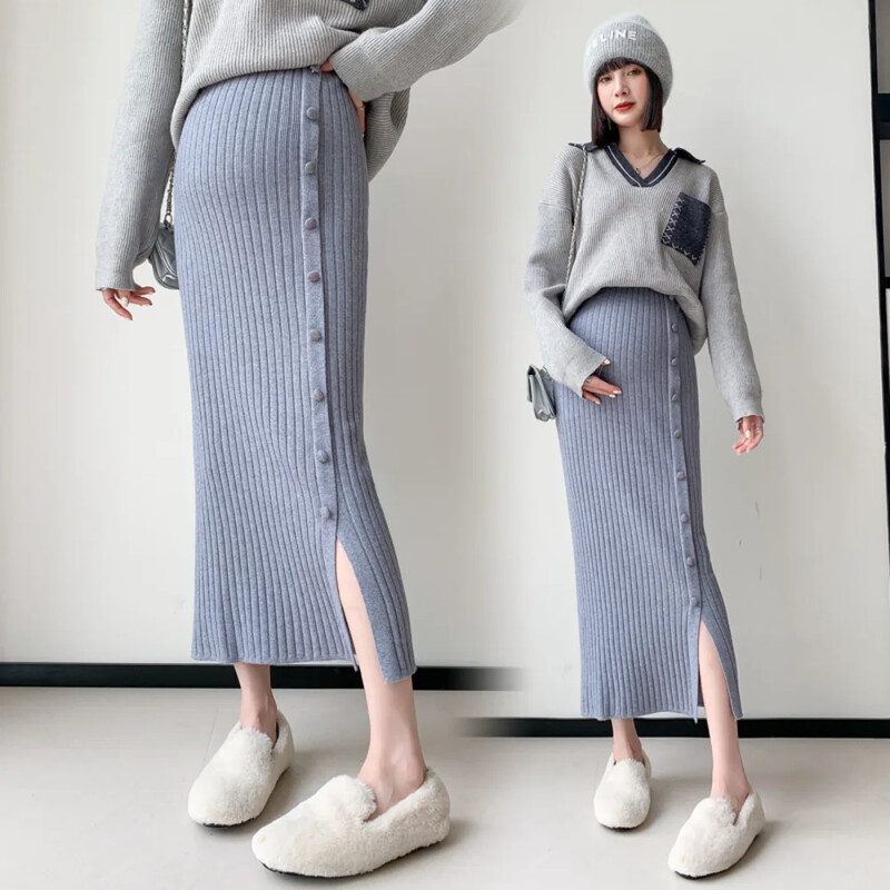 Fuste de maternitate la modă, haine pentru femei însărcinate, ședință foto de sarcină, fustă, nou sosire, rochii de fotografie coreeane