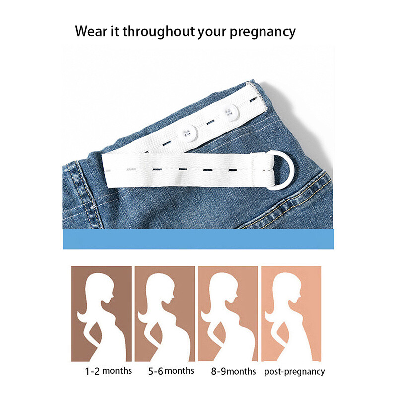 Sieviešu džinsa svārki, kas atbalsta vēderu