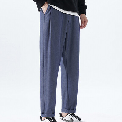 Rollsrari 2023 tavaszi új melegítőnadrág férfi kényelmes kocogó nadrág férfi húzózsinóros atlétikai edzésnadrág nyári hideg jeges selyem