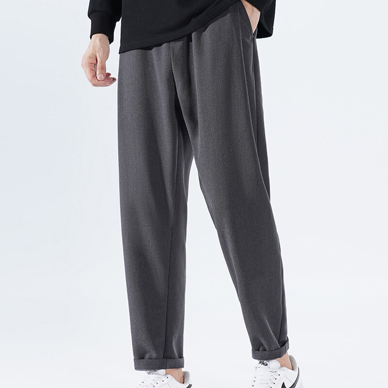 Rollsrari 2023 tavaszi új melegítőnadrág férfi kényelmes kocogó nadrág férfi húzózsinóros atlétikai edzésnadrág nyári hideg jeges selyem