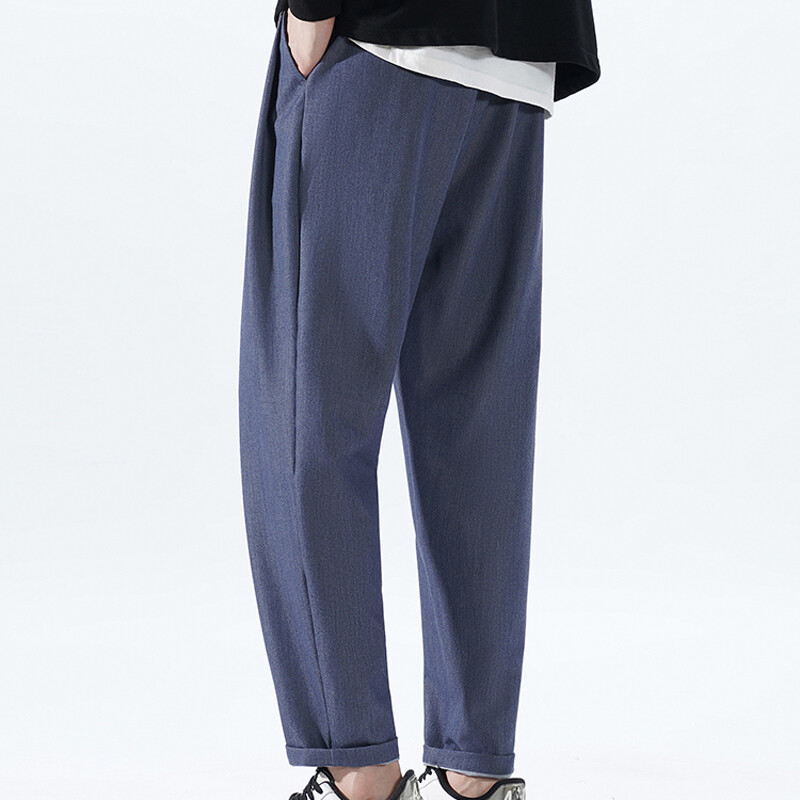 Rollsrari 2023 tavaszi új melegítőnadrág férfi kényelmes kocogó nadrág férfi húzózsinóros atlétikai edzésnadrág nyári hideg jeges selyem