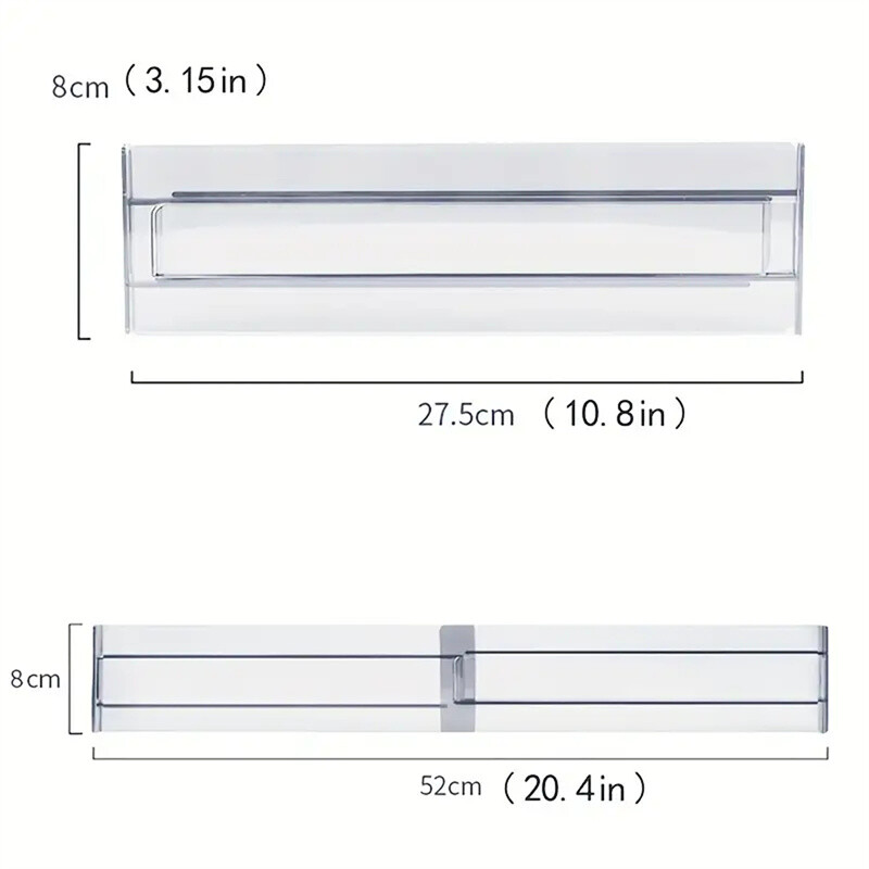 Atvilktņu nodalījuma rīks Skaidrs atvilktņu sadalītāji Organizators Regulējams skapis Glabāšanas Apģērbu Organizators Atvilktnes Atdalītāji Organizators