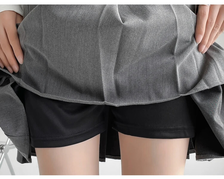 Svečana kratka suknja za trudnice, podesiv struk, plisirane suknje za trudnice, jednobojna, elegantna odijela za trudnice, suknje, veleprodaja