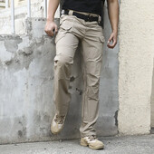 Āra ātri žūstošās bikses taktiskās bikses nodilumizturīgas vairāku kabatu brīvas darba bikses kaujas bikses alpīnisma bikses