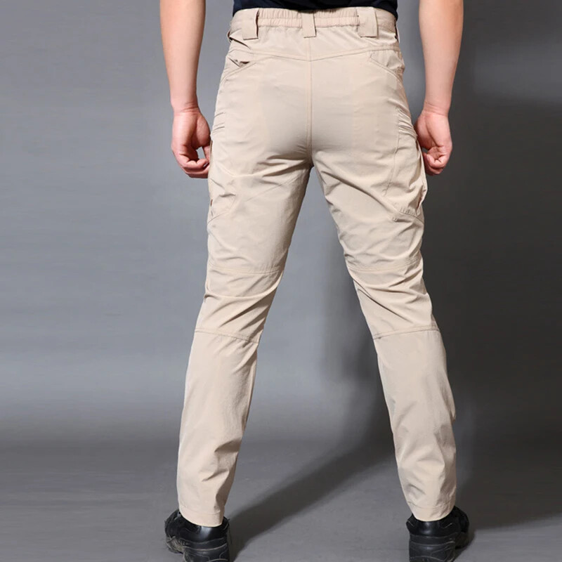 Āra ātri žūstošās bikses taktiskās bikses nodilumizturīgas vairāku kabatu brīvas darba bikses kaujas bikses alpīnisma bikses