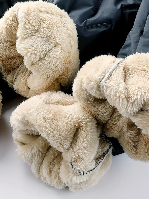 Pulovere de iarnă pentru bărbați Pantaloni de trening din lână groasă din pluș Pantaloni termici din lână de miel Pantaloni casual, impermeabili, rezistenți la vânt, pantaloni caldi din bumbac