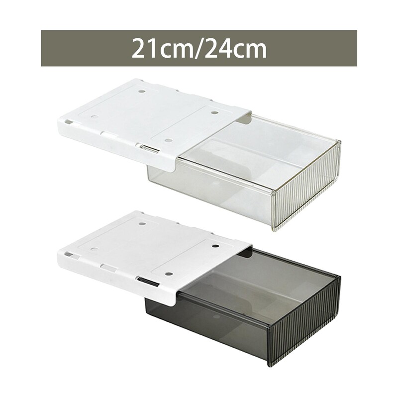 Fiók stílusú tárolódoboz az asztali íróasztal rendszerező alatt, nagy kapacitású kivehető