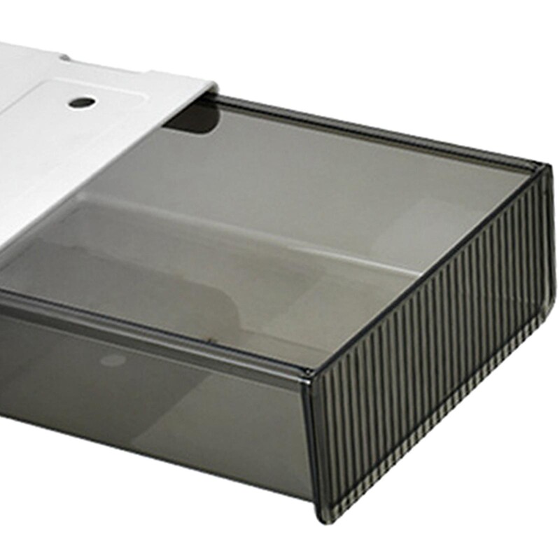 Fiók stílusú tárolódoboz az asztali íróasztal rendszerező alatt, nagy kapacitású kivehető