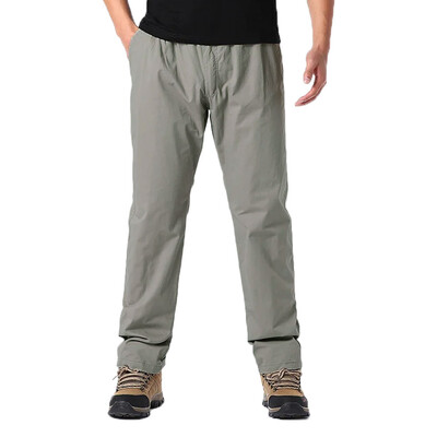 Primăvara Toamnă Moda Casual Tigăi pentru bărbați Streetwear Bumbac Culoare Solidă Pantaloni Cargo Talie elastică Pantaloni de jogging pentru bărbați