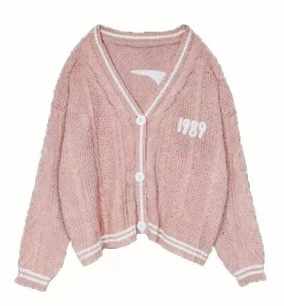 Jauns zils 1989. gada jaciņš sievietēm, ar putnu izšūšanu, īpašs adījums 1989. gada tailoru jaciņam Slouchy stila vintage džemperis