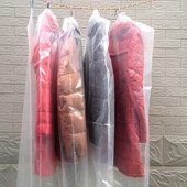 30 gab. Caurspīdīgi piekaramie apģērbi Putekļu aizsargs Apģērbs Putekļu necaurlaidīgs glabāšanas soma Garderobes skapis Plastmasas pārvalks Apģērba mētelis Uzvalka aizsargs