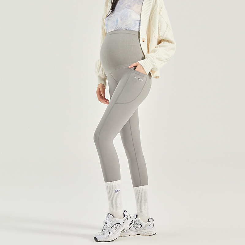 Pavasara rudens mode Grūtnieču ērtas apakšbikses gurnu pacelšanai Novājēšanai Sports Joga Vidukļa aizsardzība Haizivju bikses