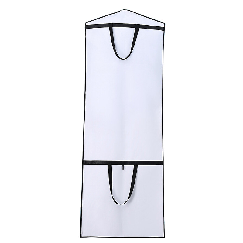 Divējāda lietojuma salokāma, bieza kāzu kleita, putekļu pārklājums, sieviešu tērps, halāts, glabāšanas somas mājām, garas sadaļas apģērbu aizsargs FG001