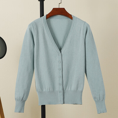 Μαύρη κομμένη ζακέτα γυναικεία ρούχα Μπλούζες ζέρσεϊ Γυναικείο παλτό άνοιξη 2024 Μακρυμάνικο κορυφαίο πλεκτό πουλόβερ κορεατικής μόδας