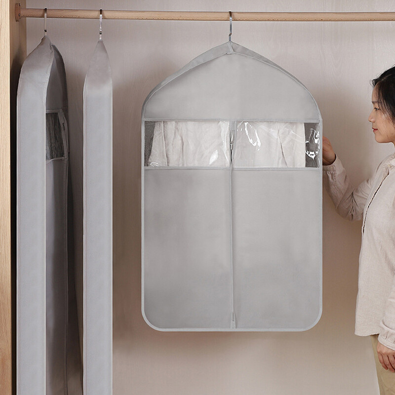 Haine nețesute, agățat husă antipraf, garderobă, haine, costum, haine, rochie, haină, saci de praf, accesorii