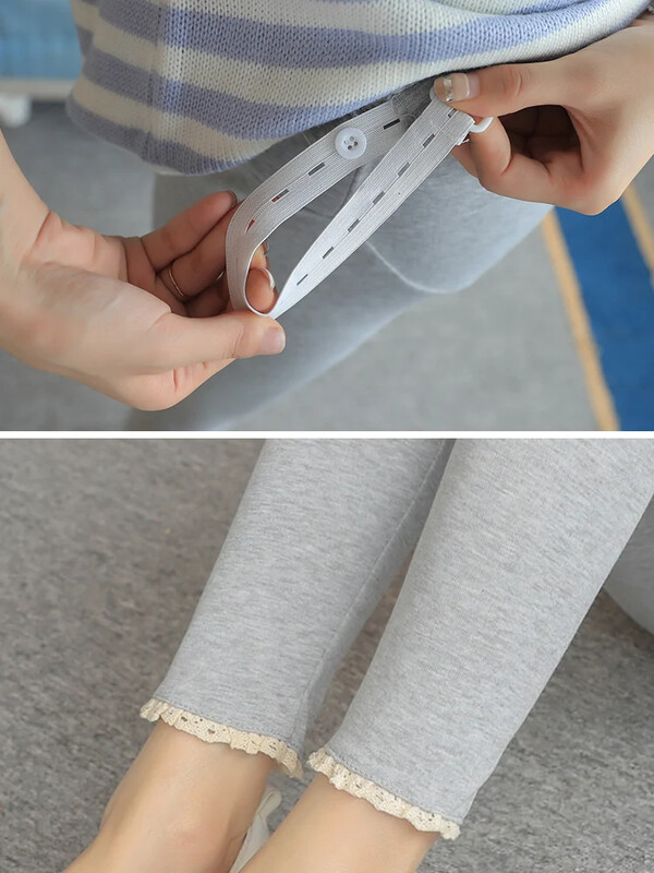 Ziemas grūtniecēm melni legingi grūtniecēm silti mīkstas samta bikses grūtniecībai iekšvilnas apģērbi Ropa Mujer Embarazada