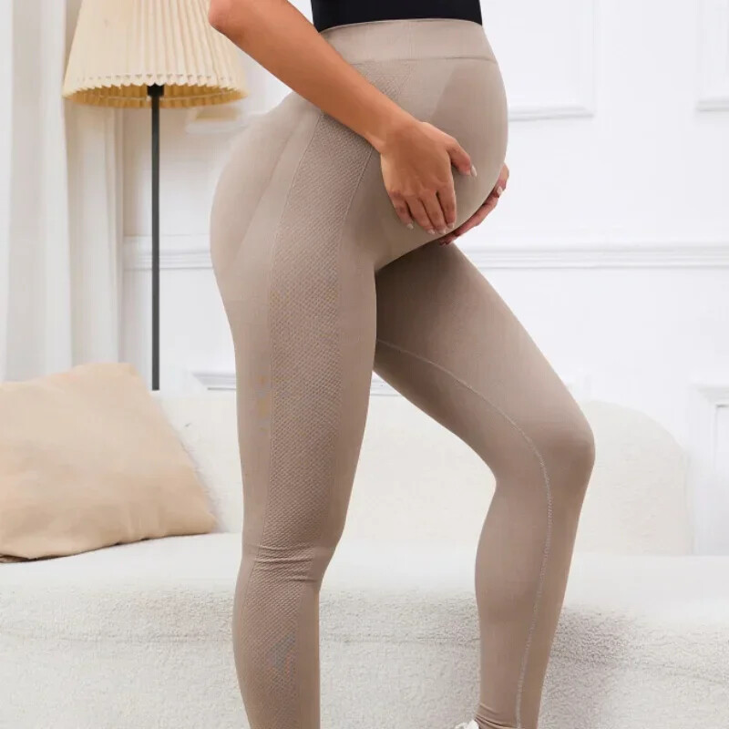 Grūtnieču bikses Pavasara Rudens Modeļi Ārējais apģērbs Augsts viduklis Legingi Modes jauns stils Grūtniecība vēders Lift Grūtniecības bikses