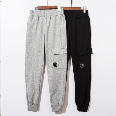 Cp Niche Bărbați Femei Ample toamnă/iarna Pantaloni de sport de culoare uni Pantaloni casual la modă Design pentru stiluri de viață active