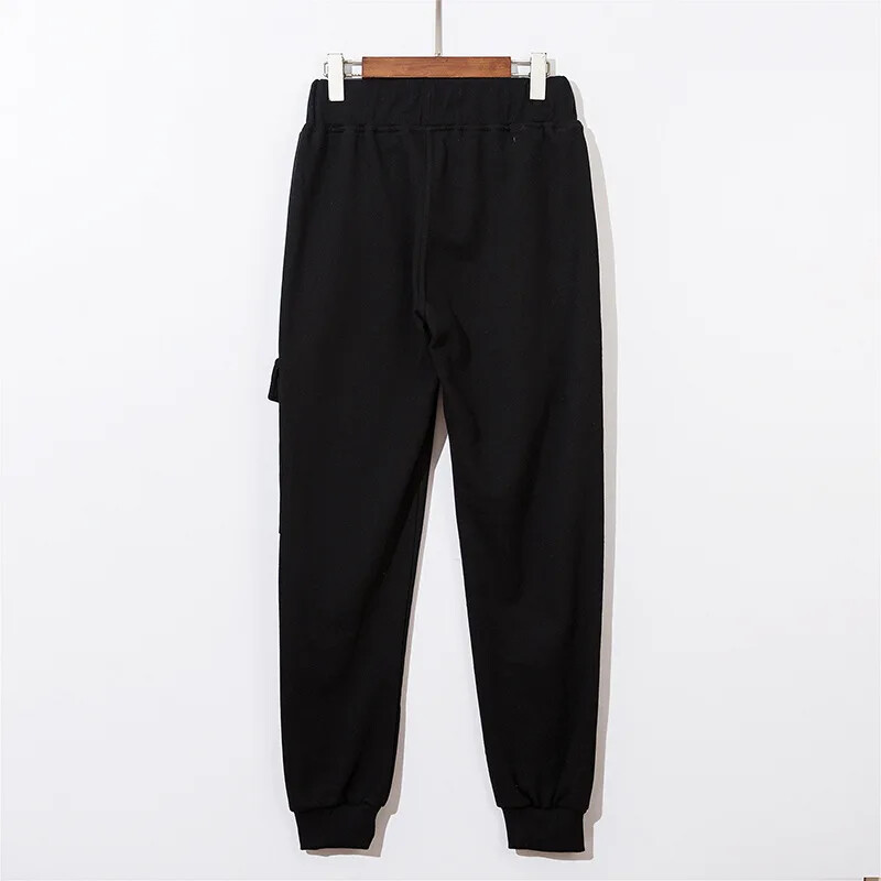 Cp Niche Bărbați Femei Ample toamnă/iarna Pantaloni de sport de culoare uni Pantaloni casual la modă Design pentru stiluri de viață active