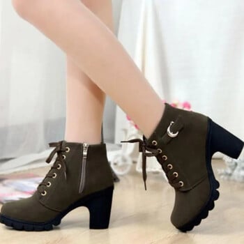 2023 New Winter Women Pumps Boots Υψηλής ποιότητας Αδιάβροχα Ζεστά Γυναικεία Παπούτσια Μόδα Γυναικεία Μποτάκια Αστραγάλου Μεγάλο μέγεθος 43 Γρήγορη αποστολή