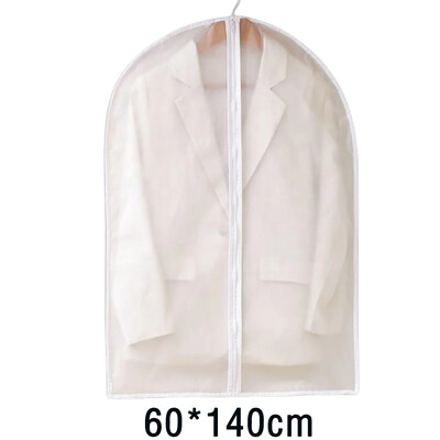 1/3/5GAB Mazgājamie apģērbi Piekarināmi Putekļu pārsegi Kāzu kleitas Pārvalki Uzvalks Mētelis Uzglabāšanas soma Garderobe Piekarināmo Apģērbu Organizatori