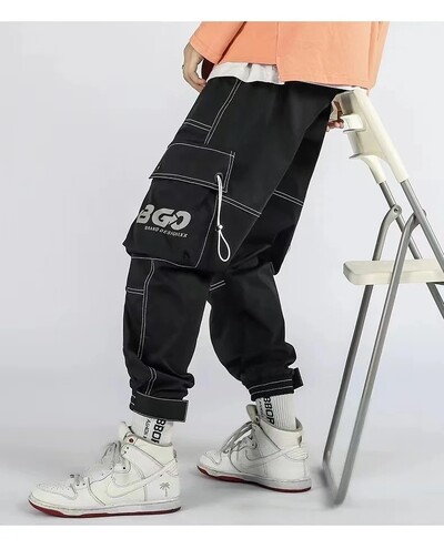 Tanke tajice za muško proljeće i ljeto Hong Kong modne marke široke mladenačke sportske ležerne hlače Harlan otporne na habanje