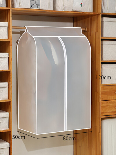 3D velika odjeća Navlaka otporna na prašinu Odjevni predmet Odijelo Kaput Vodootporna zaštita za odjeću Viseći organizator Vreća za pohranu garderobe