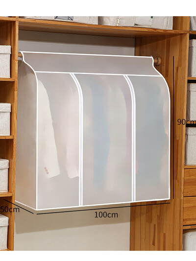 3D velika odjeća Navlaka otporna na prašinu Odjevni predmet Odijelo Kaput Vodootporna zaštita za odjeću Viseći organizator Vreća za pohranu garderobe