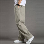 Férfi teherhordó nadrágok nyári tavaszi pamut munkaruha pamut nagy méretű alkalmi hegymászó kocogók melegítőnadrágok hombre őszi nadrágok