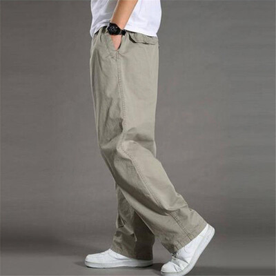 Férfi teherhordó nadrágok nyári tavaszi pamut munkaruha pamut nagy méretű alkalmi hegymászó kocogók melegítőnadrágok hombre őszi nadrágok