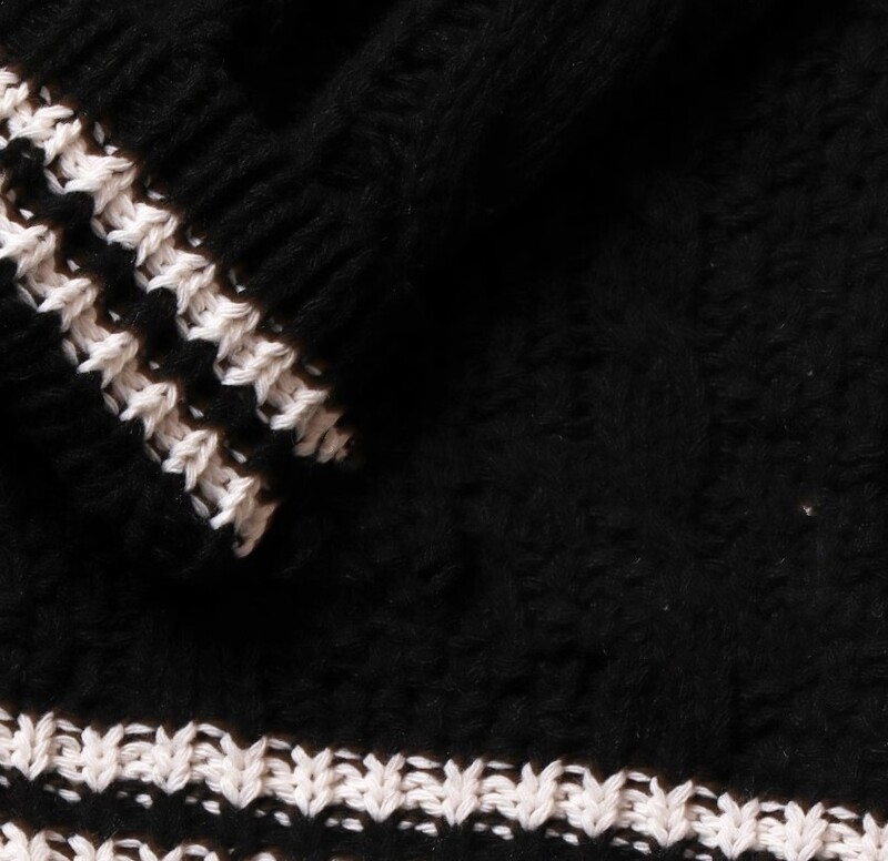 Reputație Cardigan cu Snake Star Cardigan Broderie Rep Taylor, cu decolteu în V, tricotat cu nasturi, în negru toamnă iarnă