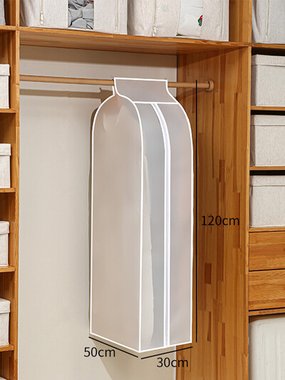 Lieli apģērbi Putekļu pārsegs Apģērba uzvalks Kleita Mētelis Ūdensizturīgs Putekļu necaurlaidīgs Apģērbs Aizsargs Piekarināms Organizators Garderobes glabāšanas soma