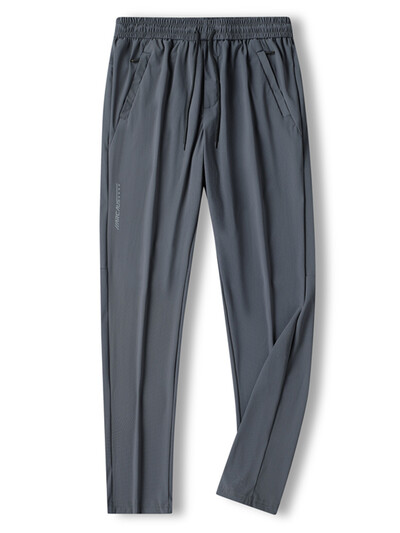 Vasaras rāvējslēdzēja kabatas Vīriešu sporta bikses Elpojošas Ātri Dry Stretch Neilona Ikdienas sporta bikses Liela izmēra Taisnas Sporta Bikses 8XL