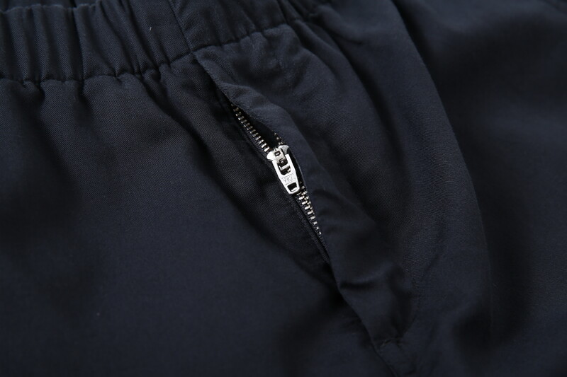 VNRY 2024 Muške hlače od 100% pamuka opuštene hlače od poplina Hlače s elastičnim pojasom Ravne fitness muške uzročne hlače Crne prozračne