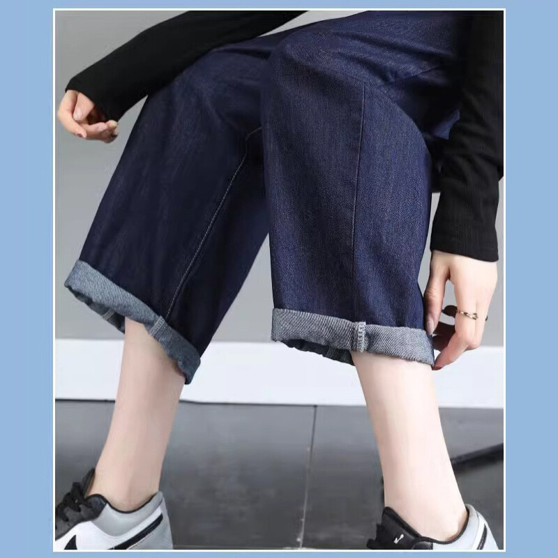 Ίσιο παντελόνι Τζιν εγκυμοσύνης Μητρική μόδα Plus μέγεθος Έγκυος Παντελόνι Premama Ρούχα Ρούχα Εγκυμοσύνης Γυναικεία Ρούχα