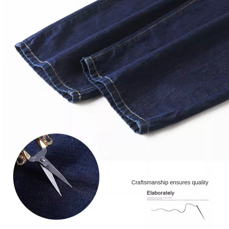 Ίσιο παντελόνι Τζιν εγκυμοσύνης Μητρική μόδα Plus μέγεθος Έγκυος Παντελόνι Premama Ρούχα Ρούχα Εγκυμοσύνης Γυναικεία Ρούχα