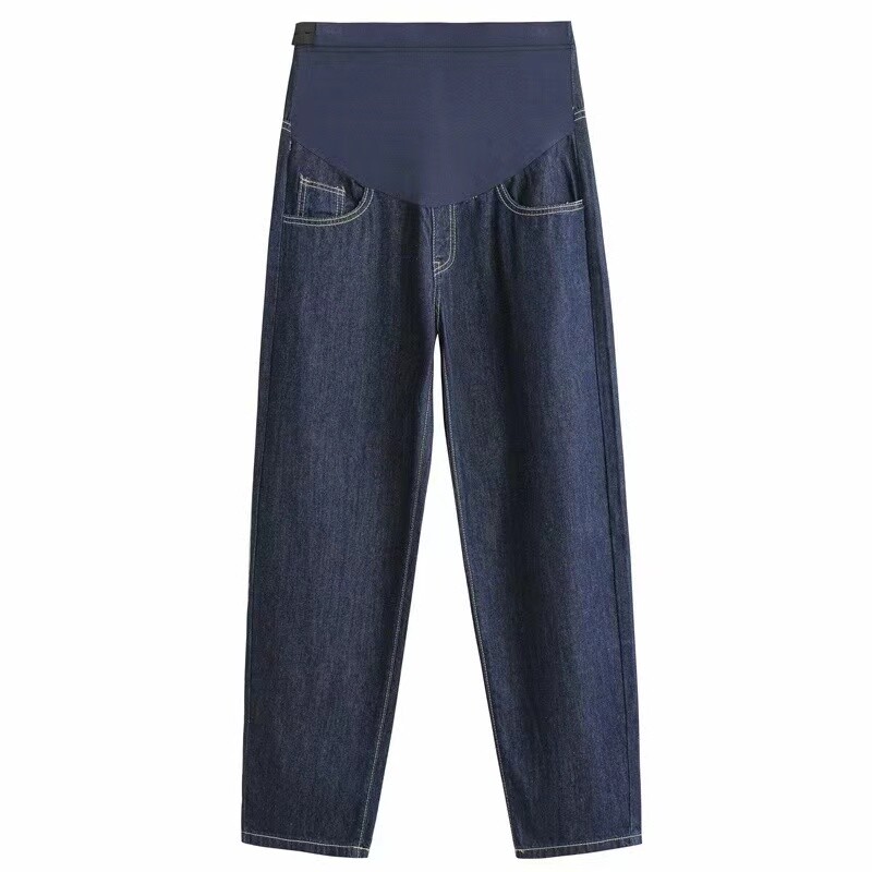 Ίσιο παντελόνι Τζιν εγκυμοσύνης Μητρική μόδα Plus μέγεθος Έγκυος Παντελόνι Premama Ρούχα Ρούχα Εγκυμοσύνης Γυναικεία Ρούχα