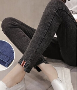 Jauns Džinsu Džinsi Grūtnieču bikses Grūtniecēm Apģērbs Barošana Grūtniecība Legingi Bikses Gravidas Džinsi Grūtnieču apģērbs