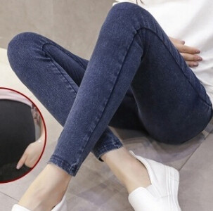 Jauns Džinsu Džinsi Grūtnieču bikses Grūtniecēm Apģērbs Barošana Grūtniecība Legingi Bikses Gravidas Džinsi Grūtnieču apģērbs