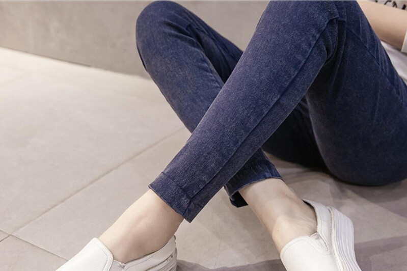 Jauns Džinsu Džinsi Grūtnieču bikses Grūtniecēm Apģērbs Barošana Grūtniecība Legingi Bikses Gravidas Džinsi Grūtnieču apģērbs