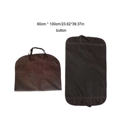 Geantă de depozitare pentru îmbrăcăminte Dulap Costum Rochie lungă Suport pentru agățat Protector de material nețesut rezistent la praf Husă de praf portabilă reutilizabilă