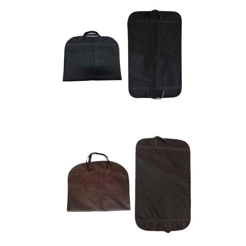 Apģērba glabāšanas soma, skapja uzvalks gara kleita, piekarināma, putekļu necaurlaidīga neausta auduma aizsargs Atkārtoti lietojams pārnēsājams putekļu pārsegs