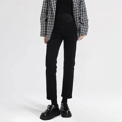 Blugi de maternitate Moda mamei Pantaloni tăiați Pantaloni de mărime mare pentru gravide Îmbrăcăminte Premama Haine Îmbrăcăminte pentru femeie de sarcină