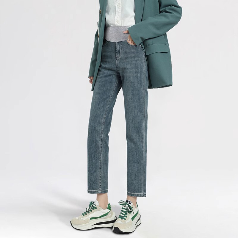 Blugi de maternitate Moda mamei Pantaloni tăiați Pantaloni de mărime mare pentru gravide Îmbrăcăminte Premama Haine Îmbrăcăminte pentru femeie de sarcină