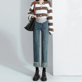 Traperice za trudnice Odjeća za majke za trudnice Ravne hlače Moda 2024 Premama Clothing Hlače za trudnice Ženske veće veličine