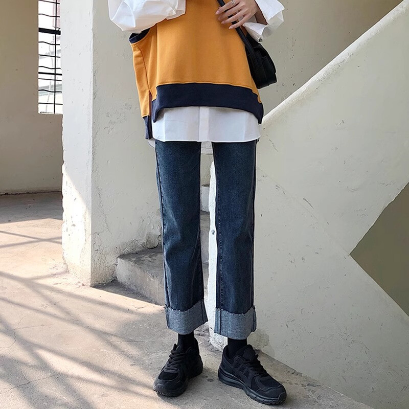 Traperice za trudnice Odjeća za majke za trudnice Ravne hlače Moda 2024 Premama Clothing Hlače za trudnice Ženske veće veličine