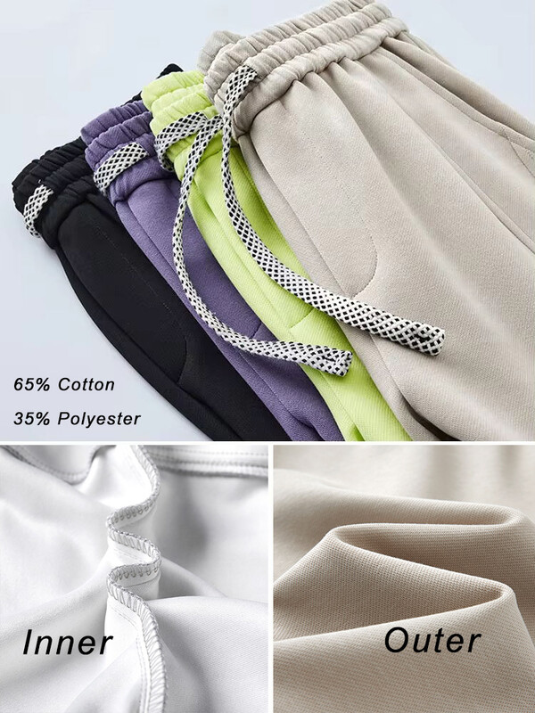 Pantaloni de sport pentru bărbați, primăvară, toamnă, pantaloni de sport din bumbac, unisex, pentru cupluri, îmbrăcăminte sportivă, cu bandă, pantaloni largi, pantaloni largi, mărime mare 8XL